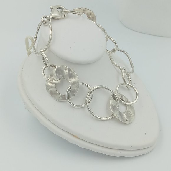 EUC ~ Silpada Silver Link Bracelet - Picture 13 of 16